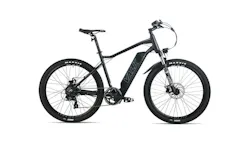 Valk Medium Frame MX7 Electric Mountain Bike Black Harvey