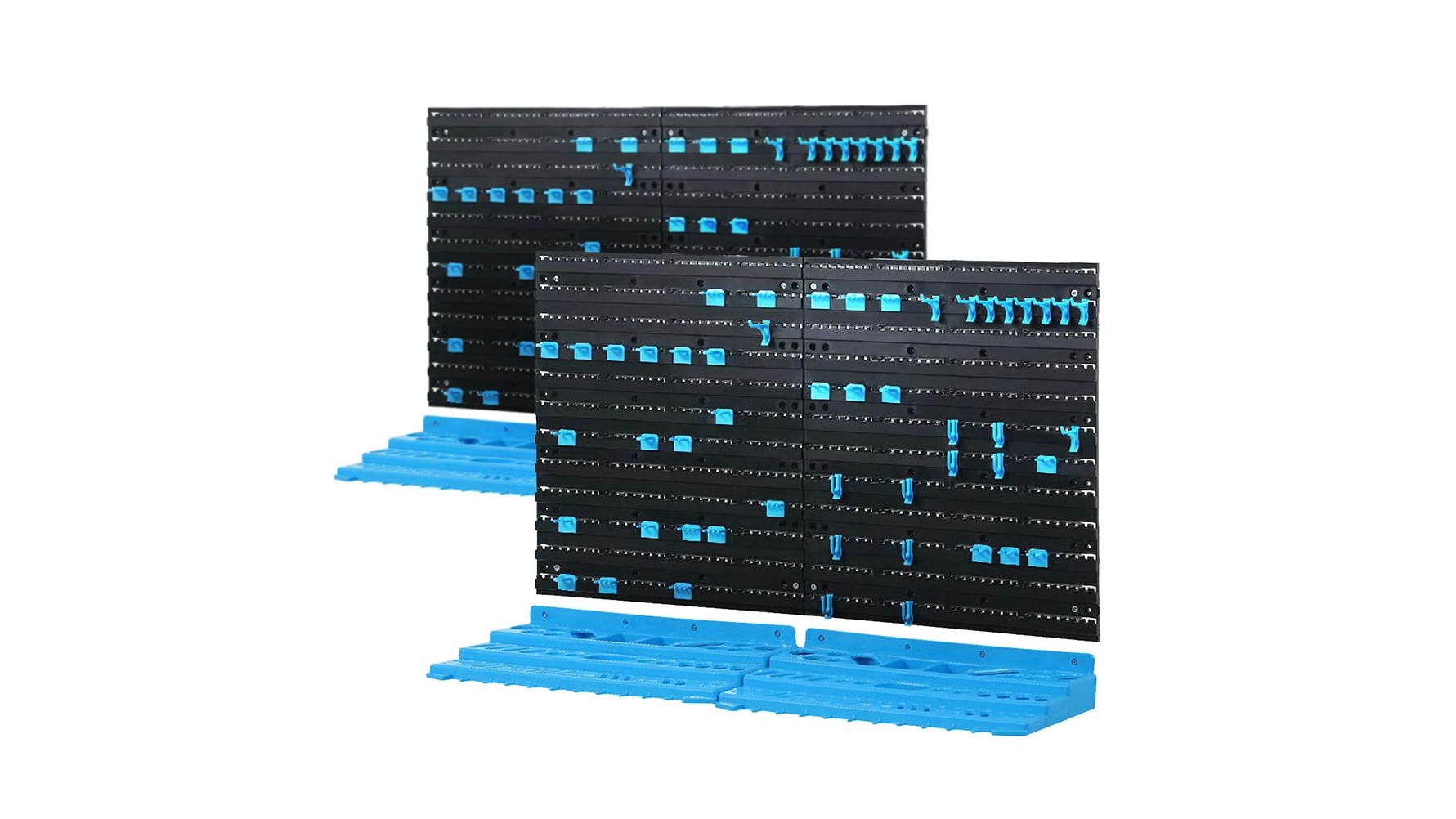 Giantz 108 Storage Bin Rack Wall Mounted Tools Organiser