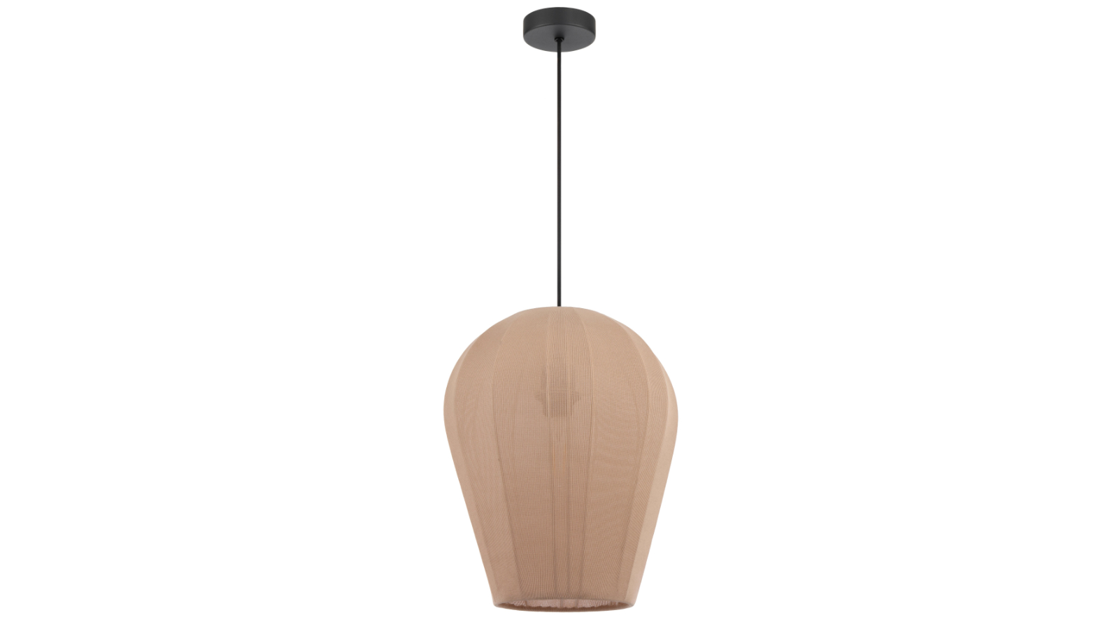 Pretty & Practical Bordeaux Coffee Pendant with Warm Tone Shade