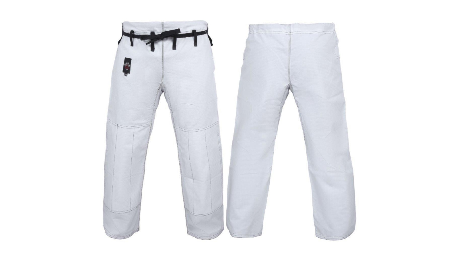 Morgan Sports White Dragon Fight Wear Competition BJJ Pants