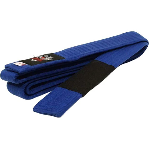 Morgan Sports Blue BJJ Belt with Black Tip