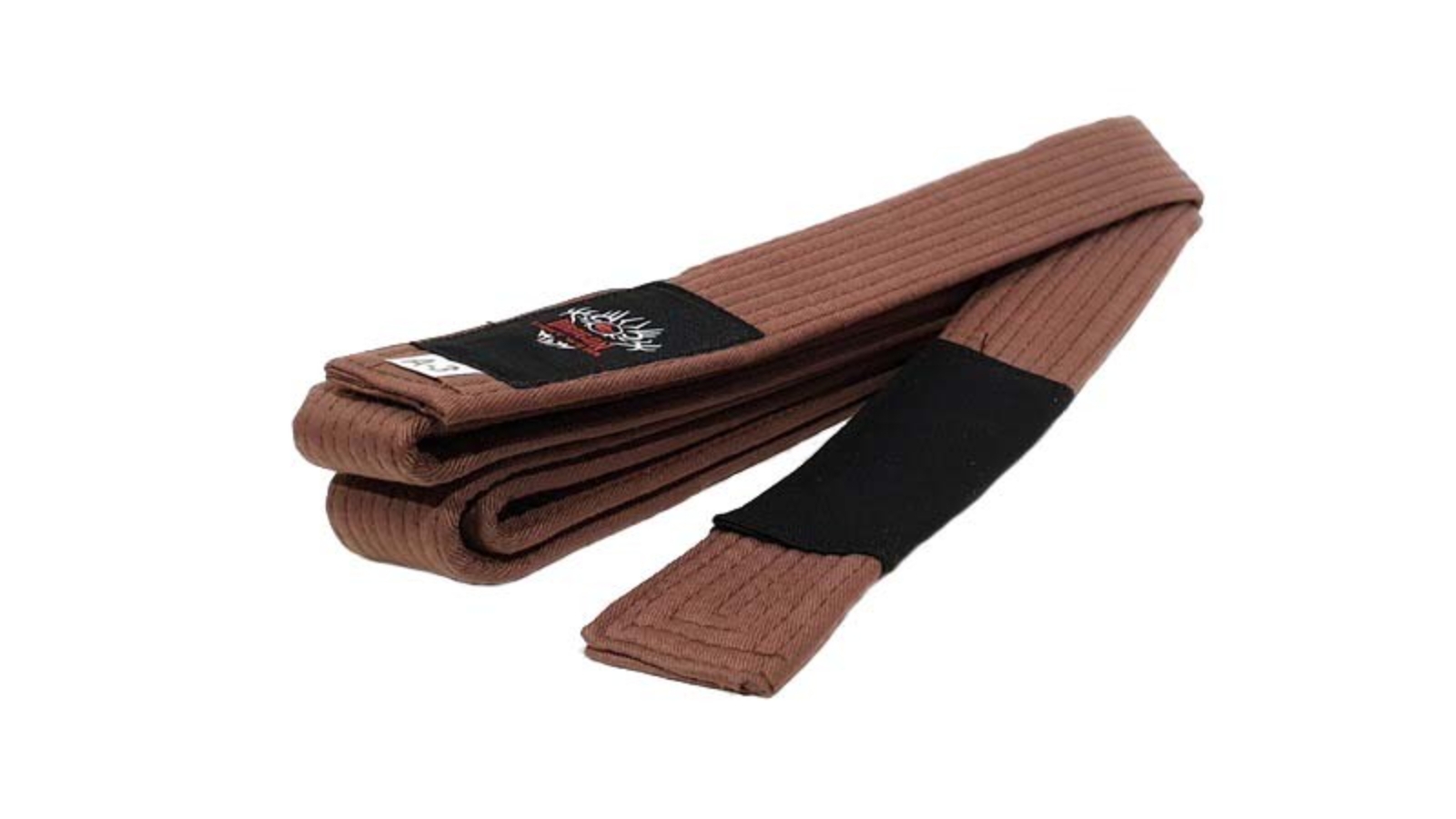 Morgan Sports Brown BJJ Belt with Black Tip