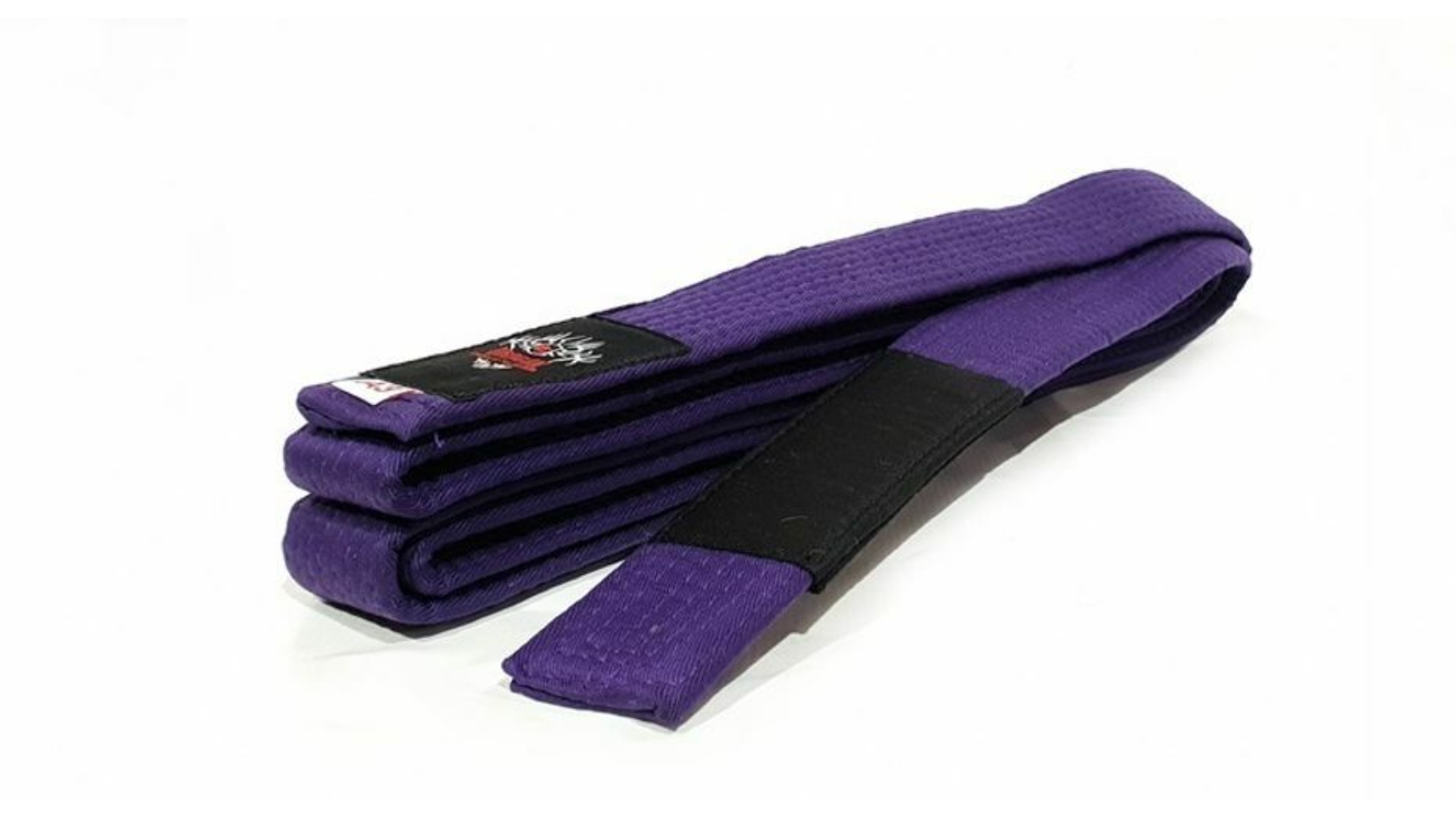 Morgan Sports Purple BJJ Belt with Black Tip - A-2