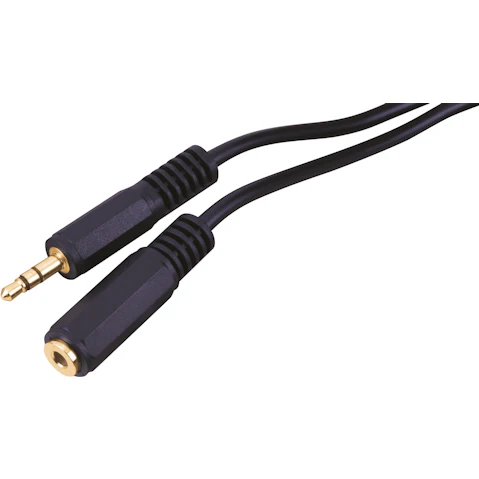 Vanco 1.5m 3.5mm Male to Female AUX Cable