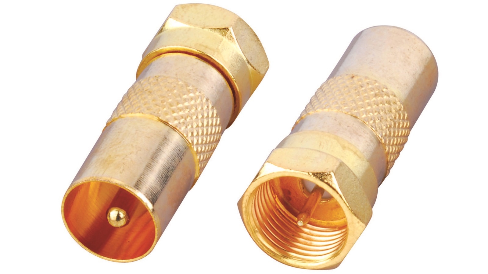 Vanco PAL Male to FType Coax Male Adapter Harvey Norman