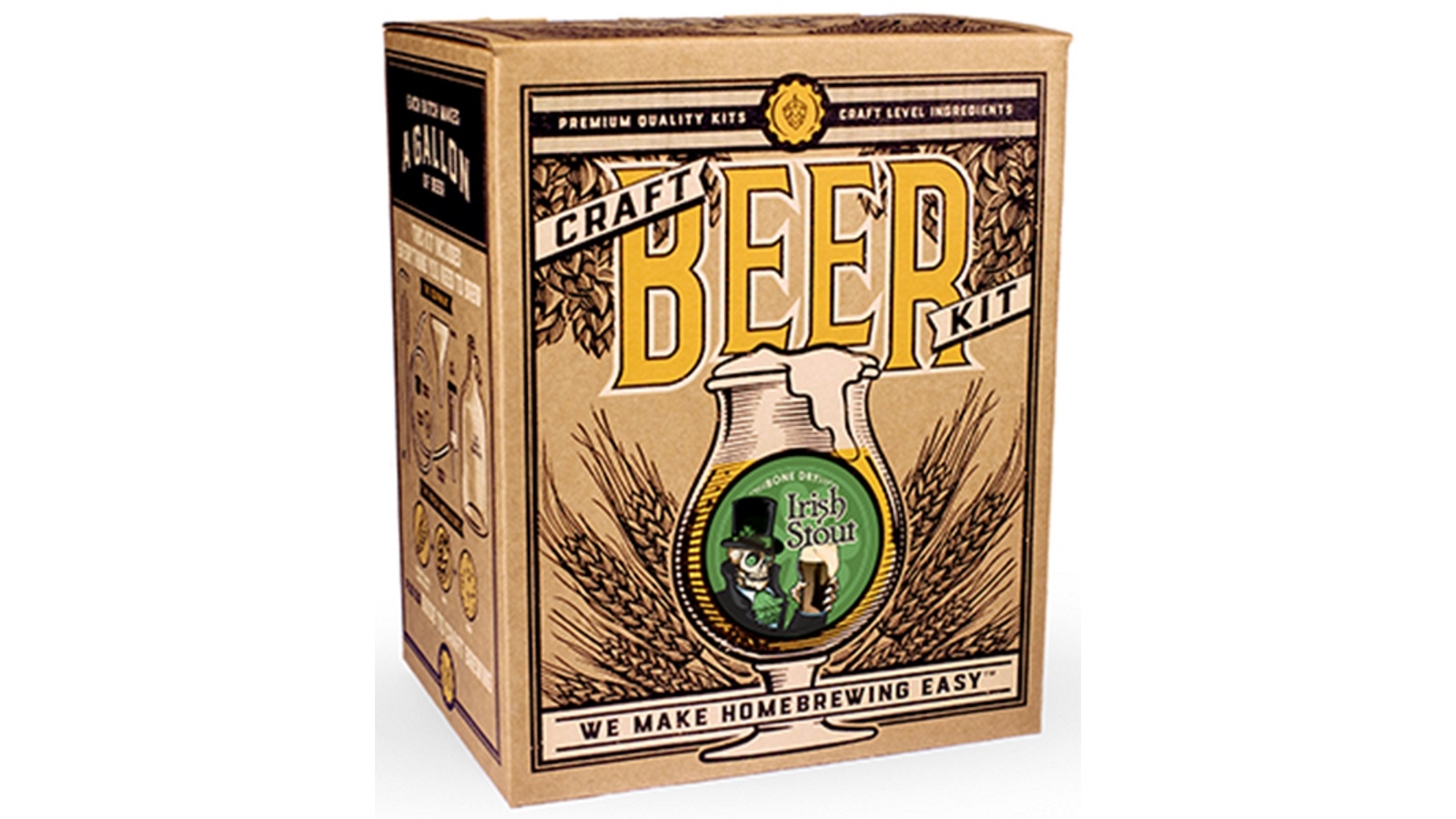 Craft A Brew Bone Dry Irish Stout Brewing Kit