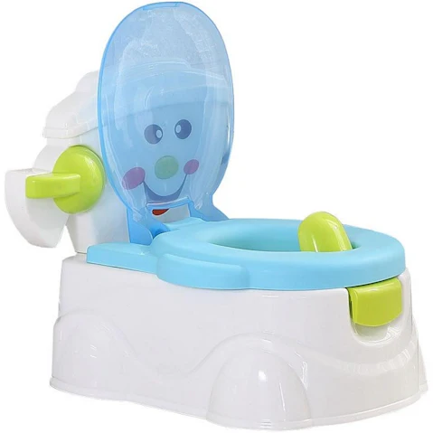 Kids Potty Trainer Seat Trainer Non Slip - Blue