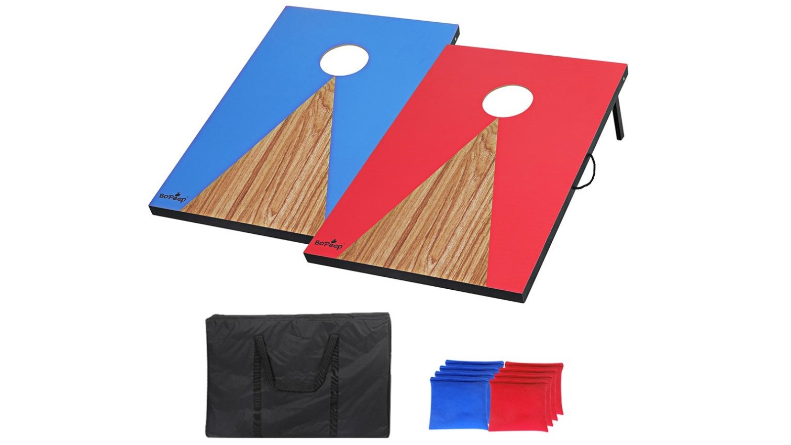BoPeep 2 Piece Kids Bean Bag Toss Cornhole Game Set