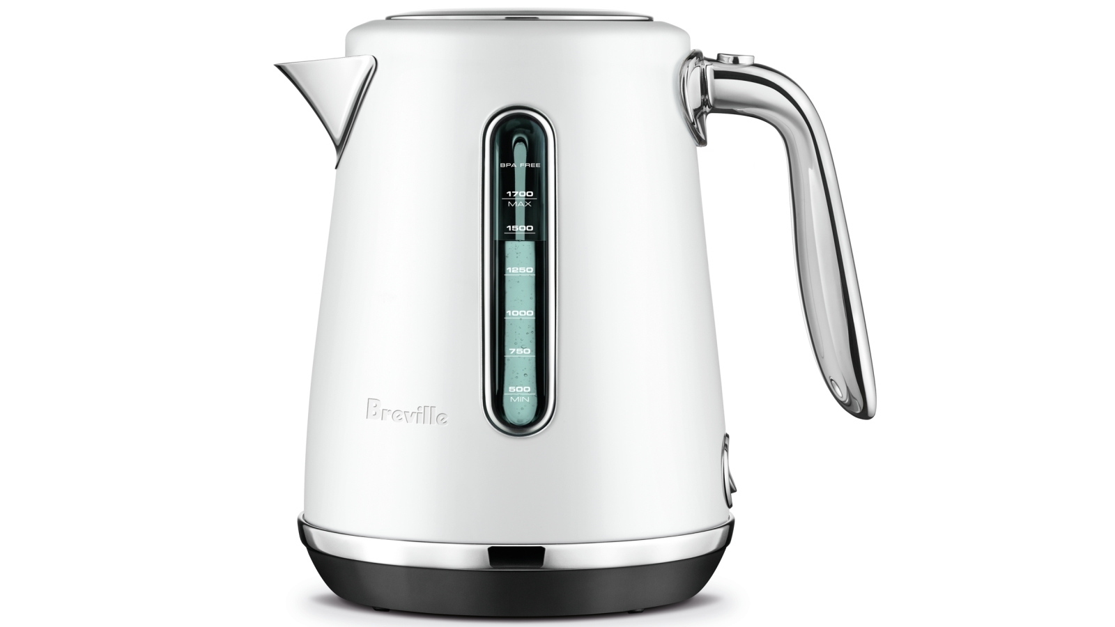 Breville The Soft Top Luxe 1.7L Kettle Sea Salt Harvey Norman
