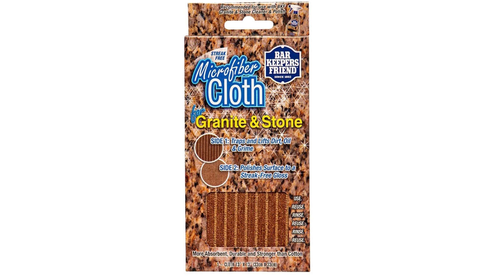 Bar Keepers Friend Granite and Stone Microfiber Cloth