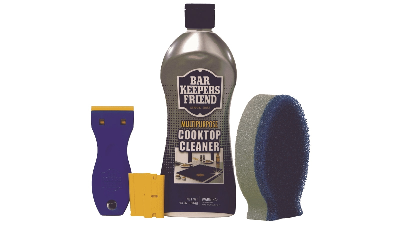 Bar Keepers Friend 396g Cooktop Cleaning Kit
