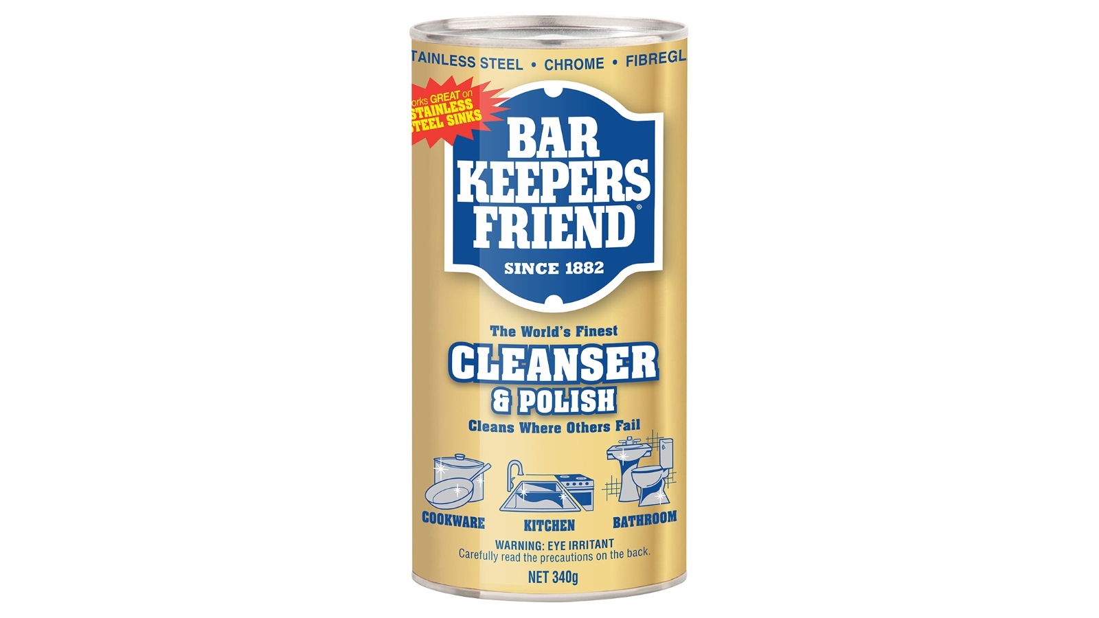 Bar Keepers Friend 340g Cleanser and Polish