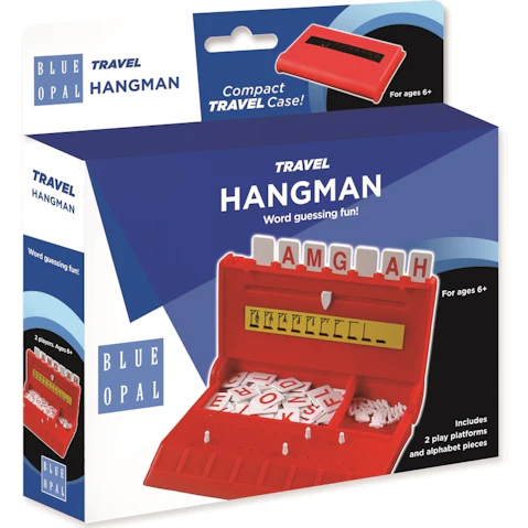 Blue Opal Travel Hangman Game