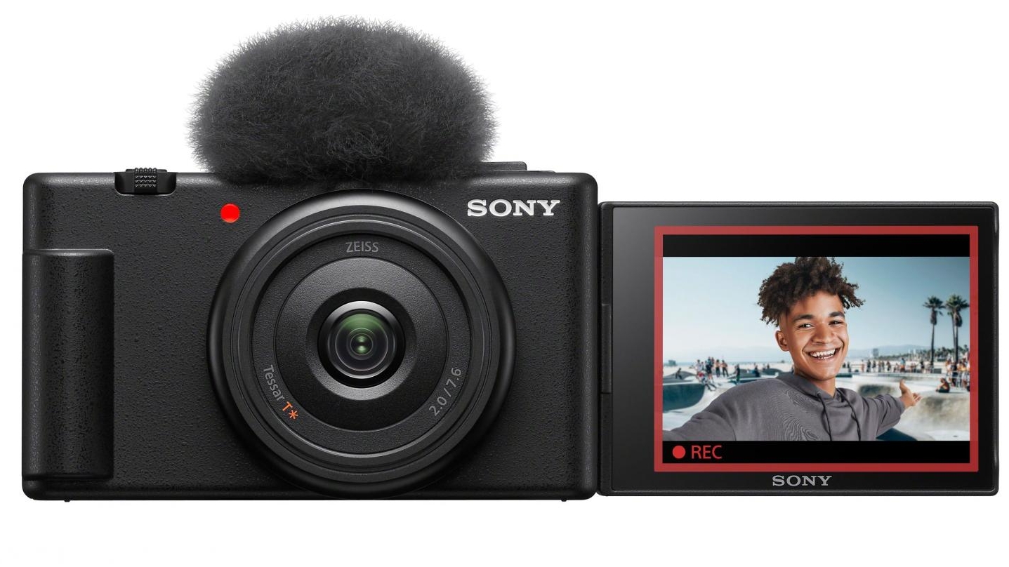 Sony ZV-1F Vlogging Camera - Black