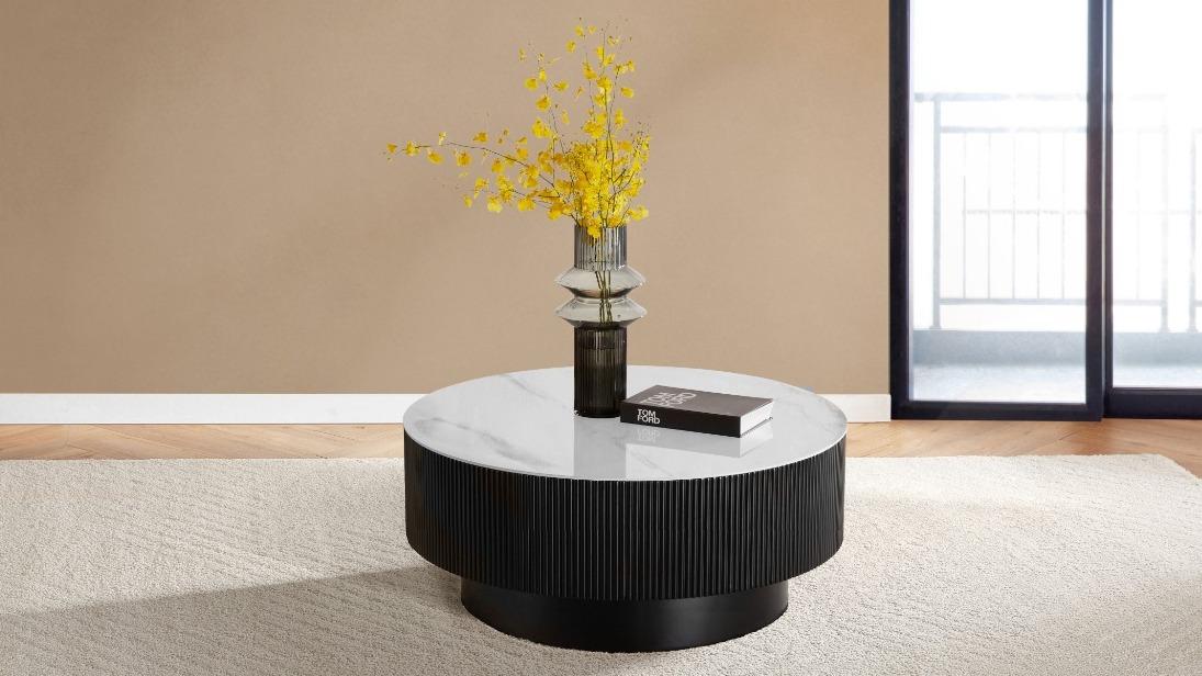 Astra MK2 Coffee Table with Sintered Stone Top