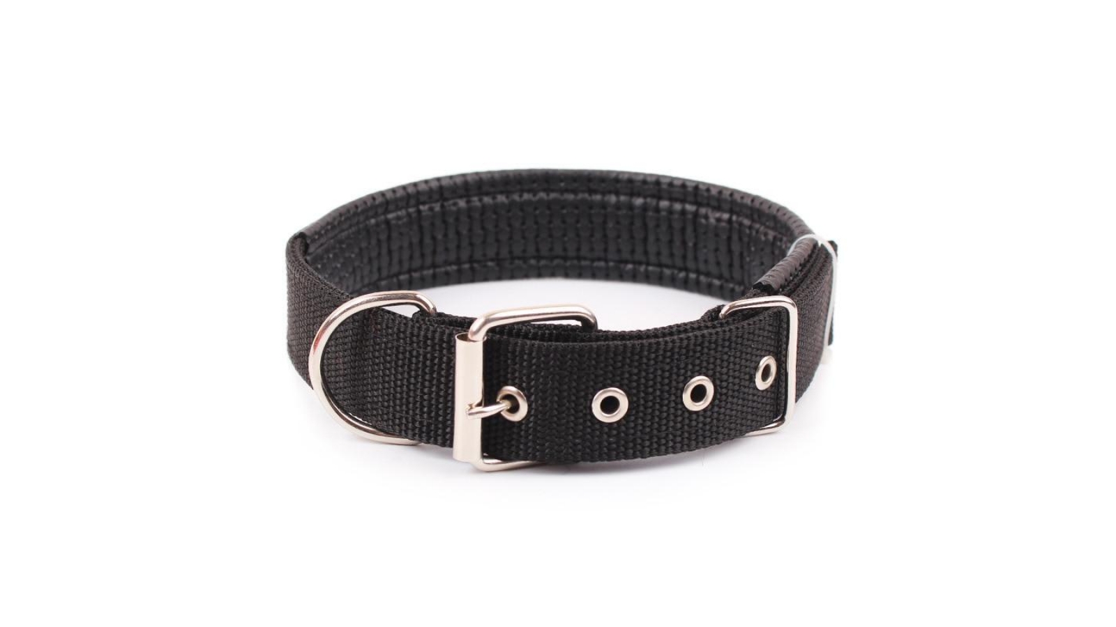 Matte black dog collar best sale