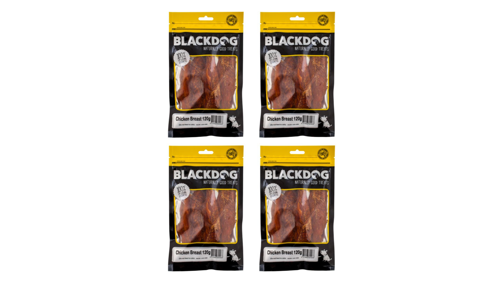Blackdog 4 Piece Chicken Breast Fillet - 120g