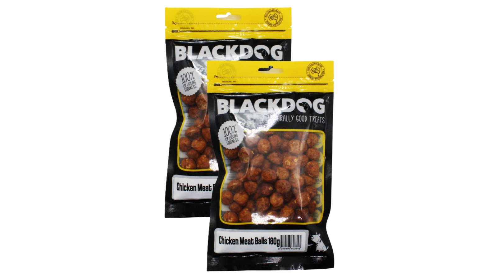 Blackdog 2 Piece 180g Chicken Meat Balls Dog Food
