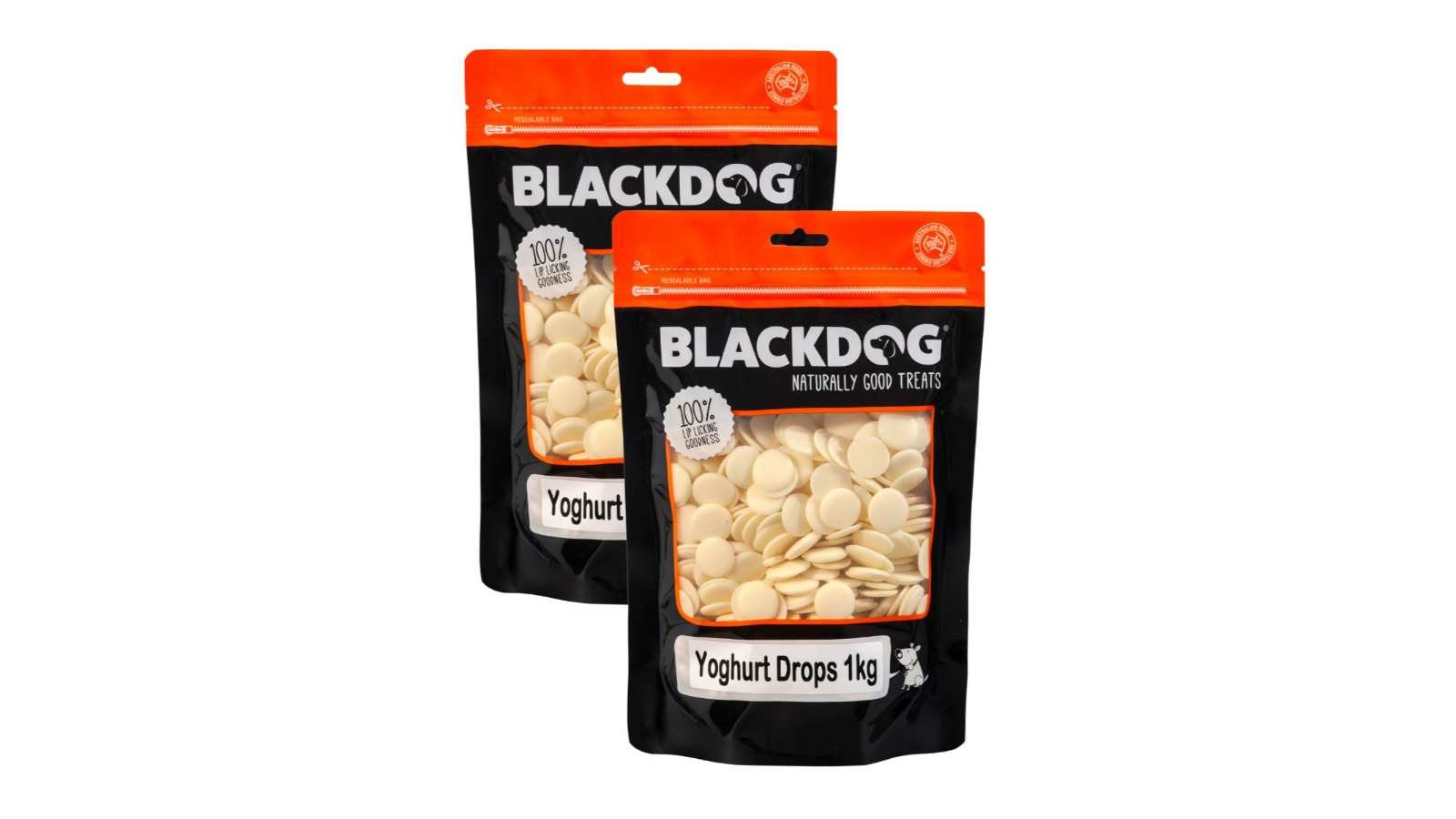 Blackdog 2 Piece Yoghurt Drops - 1kg