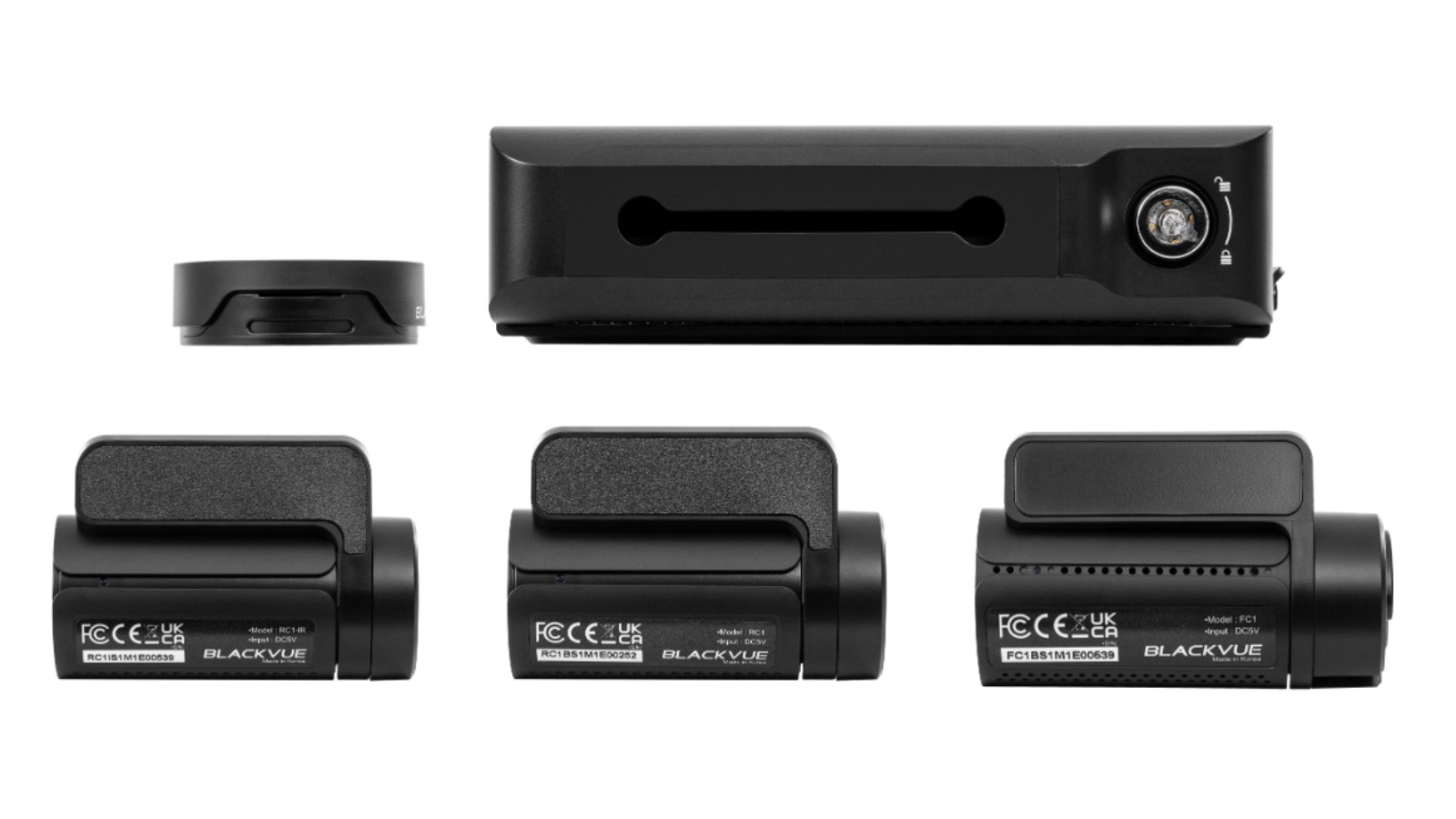 BlackVue DR770X-BOX-TRUCK-256 Triple Channel Truck Dash Cam with External Rear Cam and Infrared Interior Cam