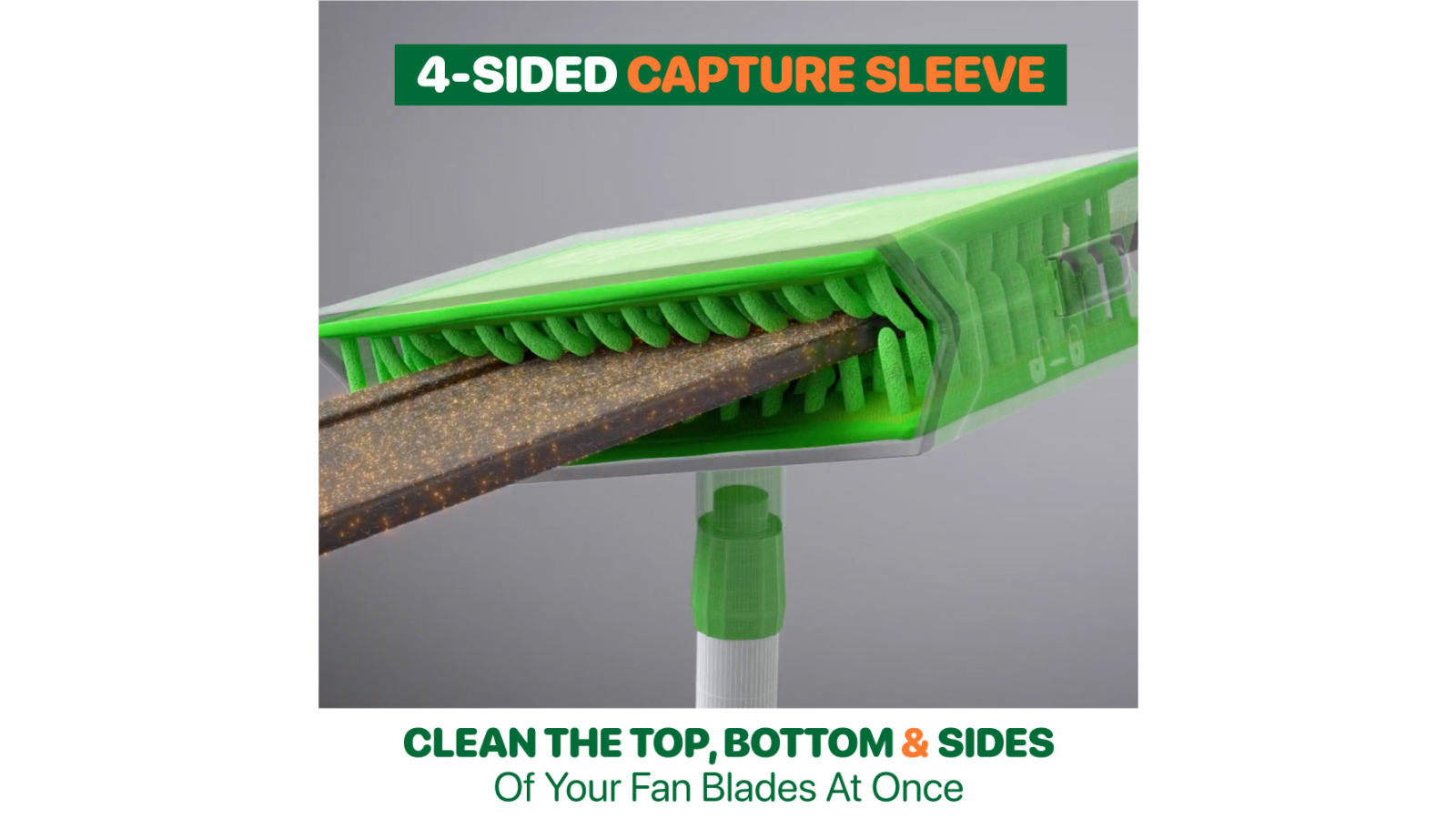 Buy Blade Maid Deluxe, With A Flexible Dusting Brush, The Best, No Mess  Way To Clean Ceiling Fans Online