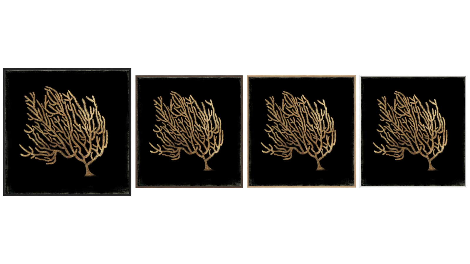 La Grolla Gold Coral II Gallery Wall Art