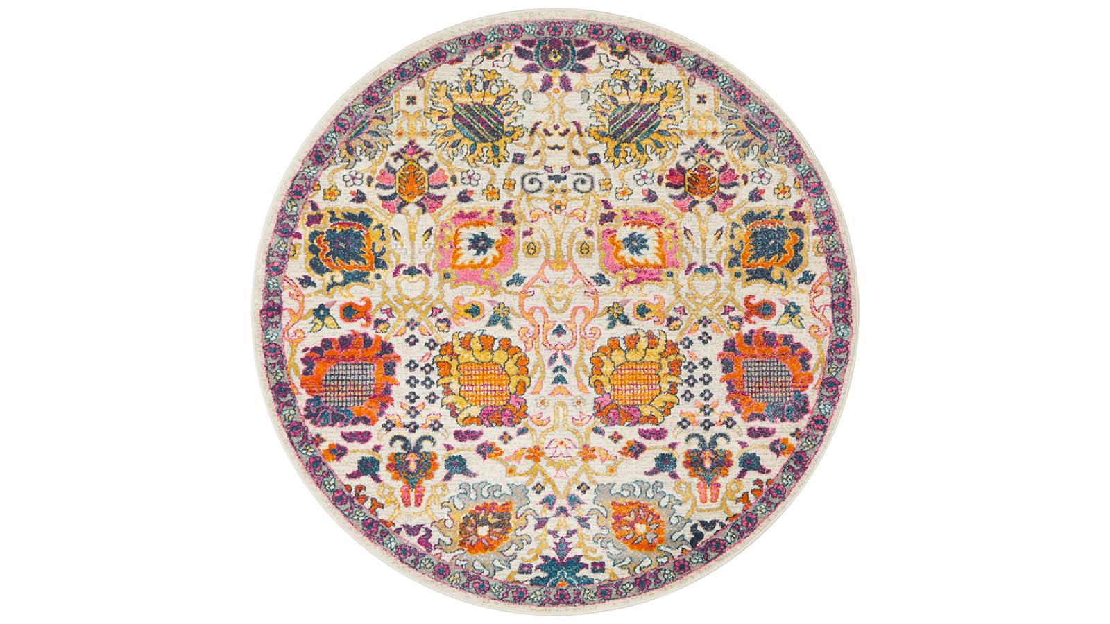 The Weave Studio Annabel 206 Multi Round Rug - 240 x 240cm