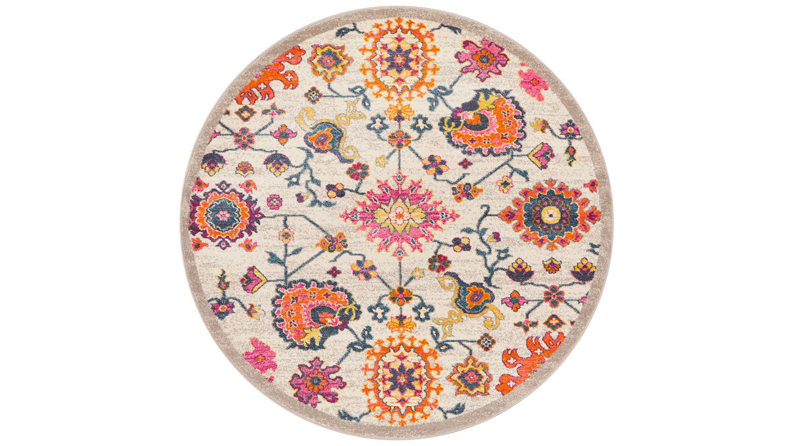 The Weave Studio Annabel 208 Multi Round Rug - 240 x 240cm