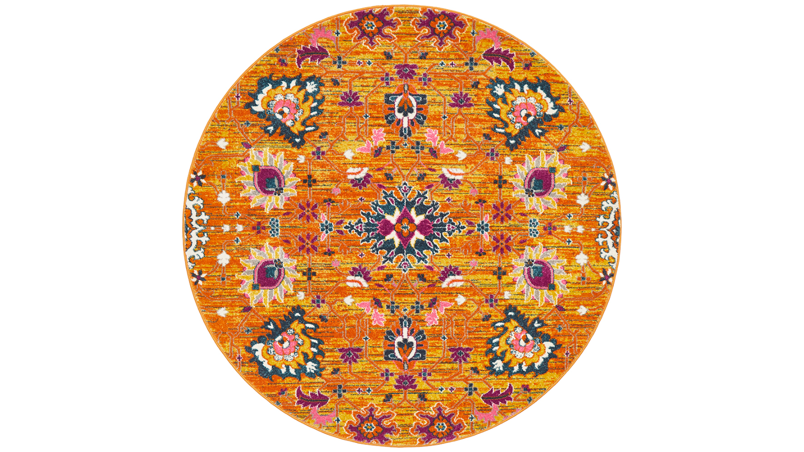 The Weave Studio Annabel 210 Rust Round Rug
