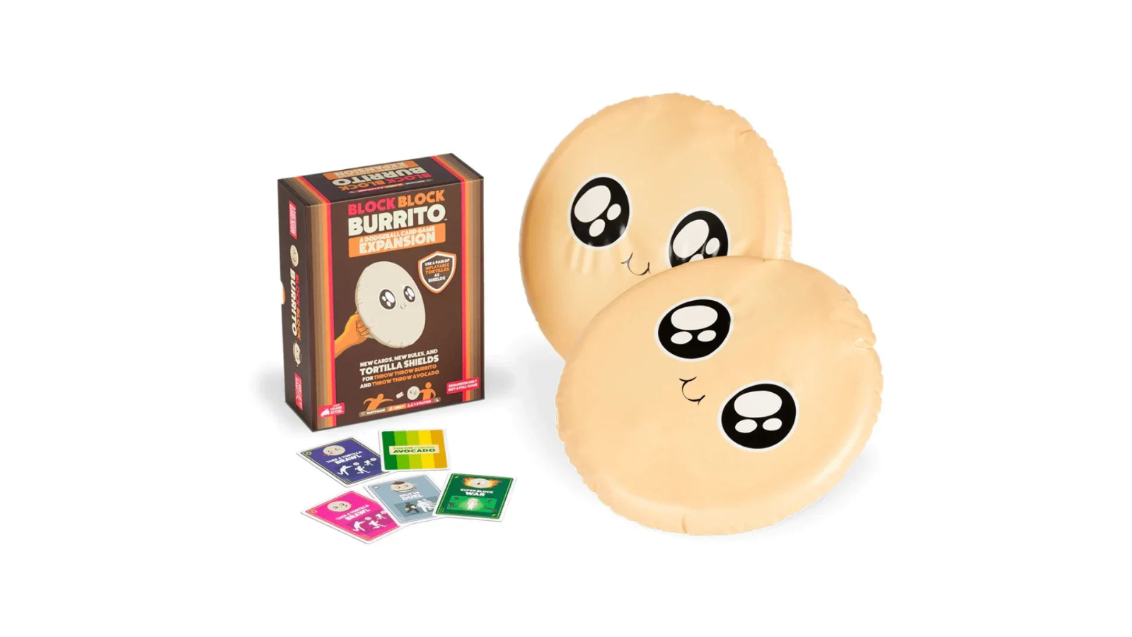 Exploding Kittens Block-Block Burrito Party Game