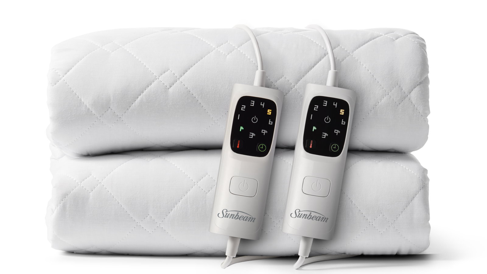 Sunbeam Sleep Perfect Antibacterial Super King Quilted Electric Blanket