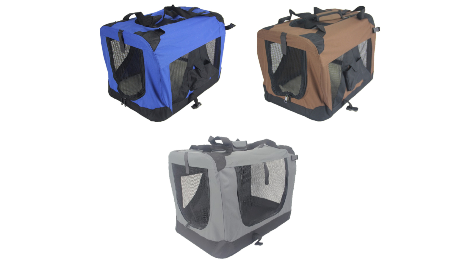 YES4PETS Small Portable Foldable Pet Dog Cat Soft Crate