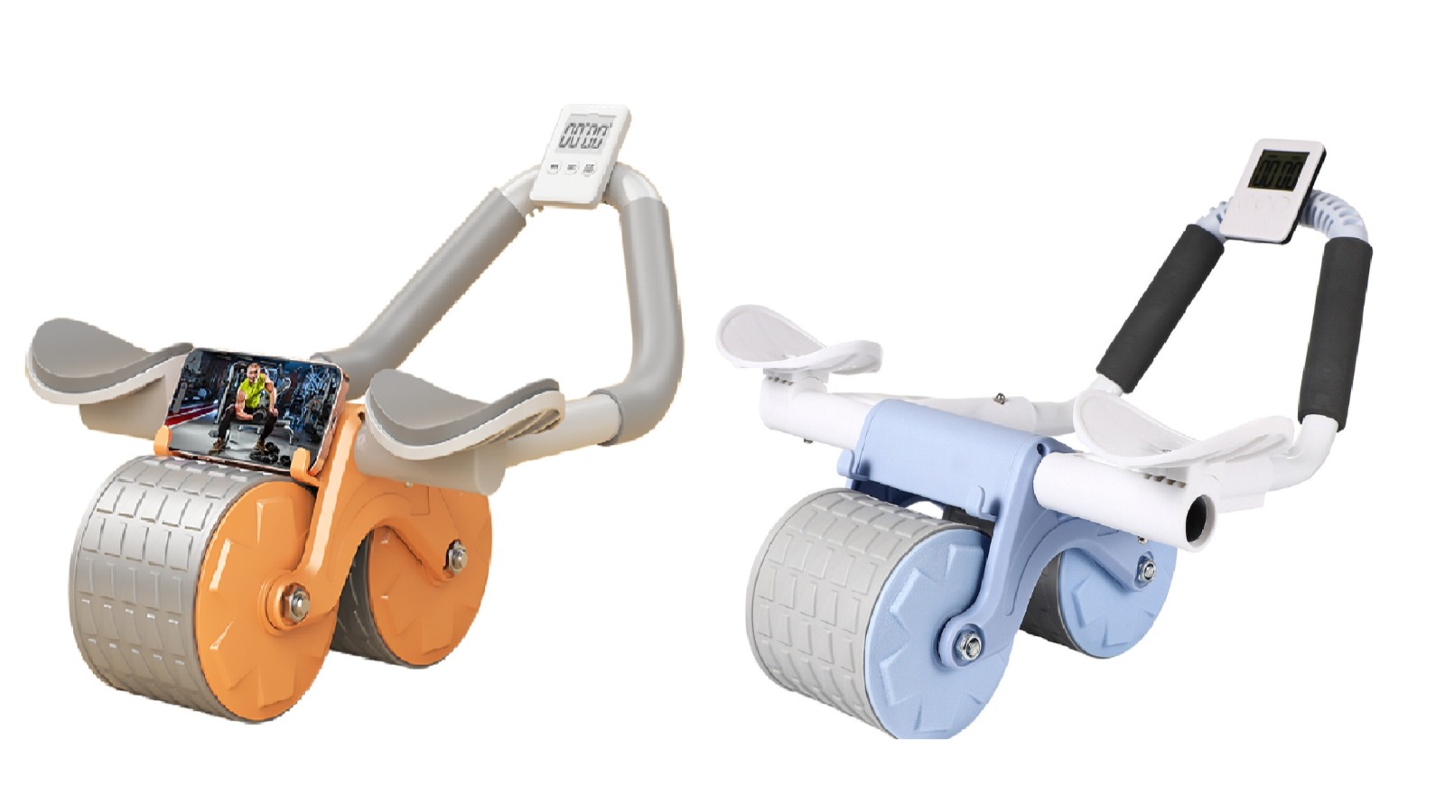 Fitness Master Automatic Rebound Abdominal Core Wheel