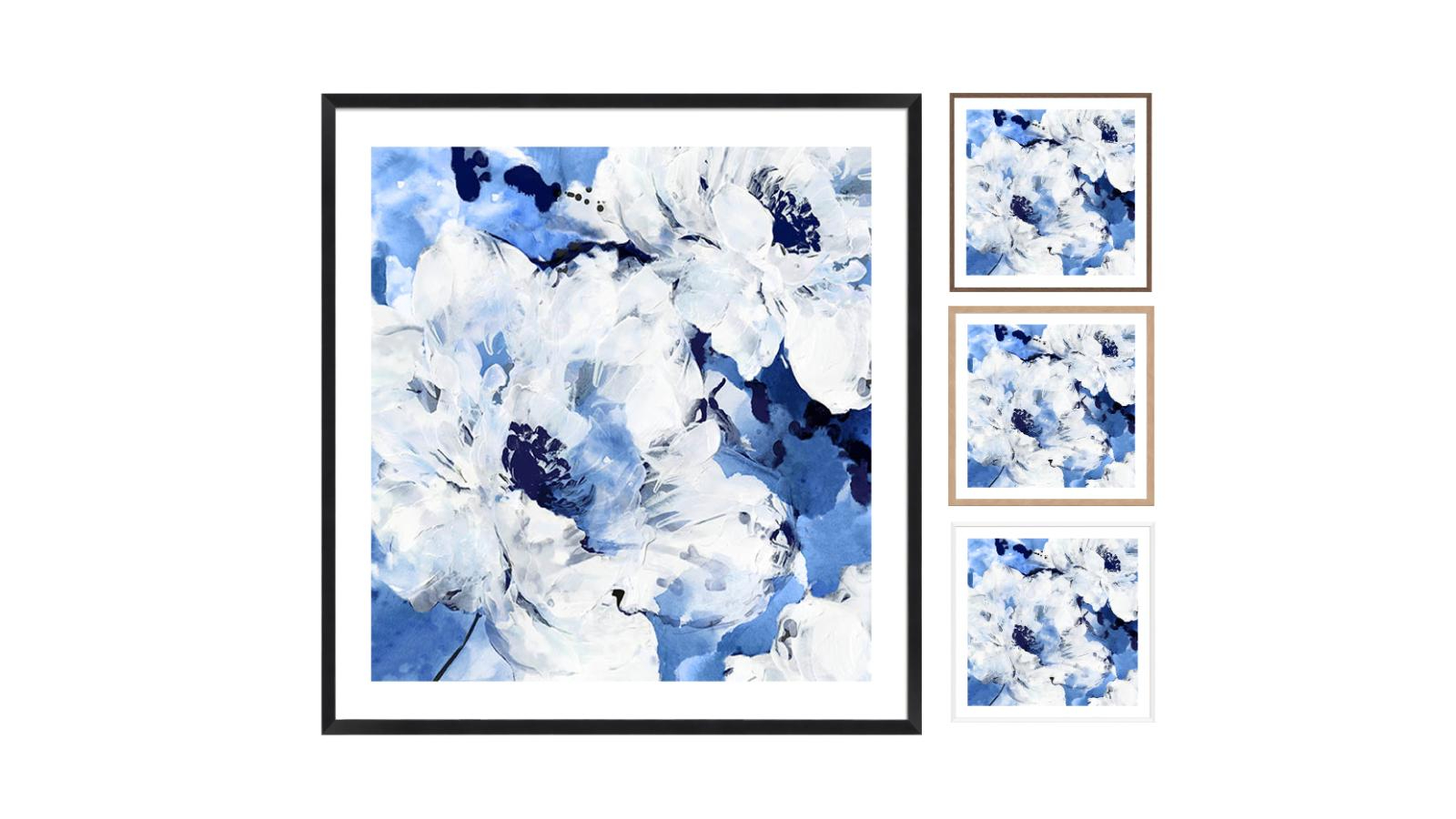 La Grolla Little Blue I Frame Wall Art