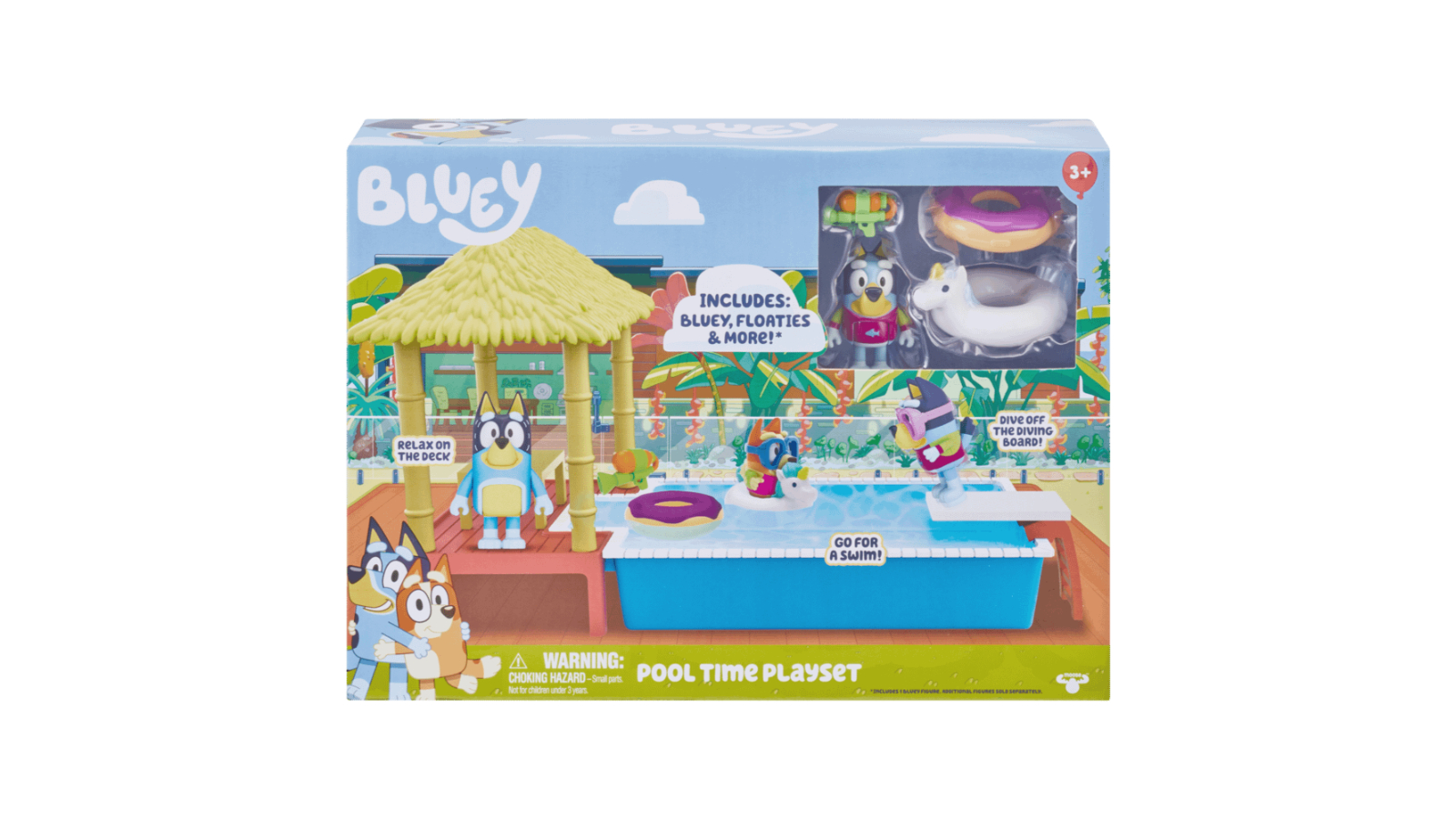 Bluey Pool Fun Time Playset | Harvey Norman