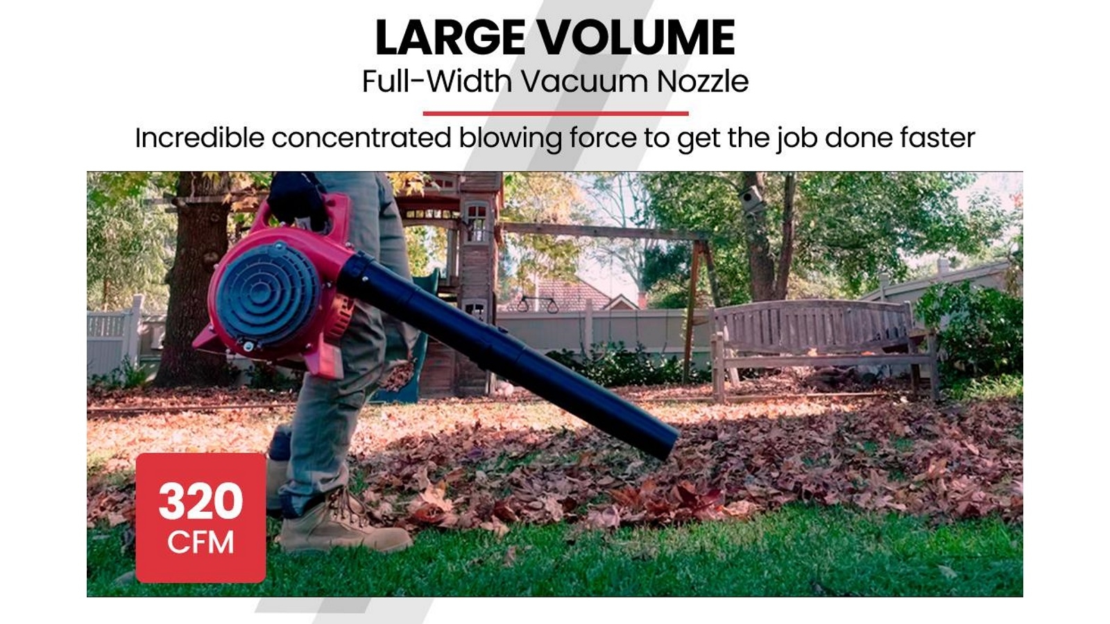 BAUMR-AG Petrol Leaf Blower - 4-Stroke | Harvey Norman