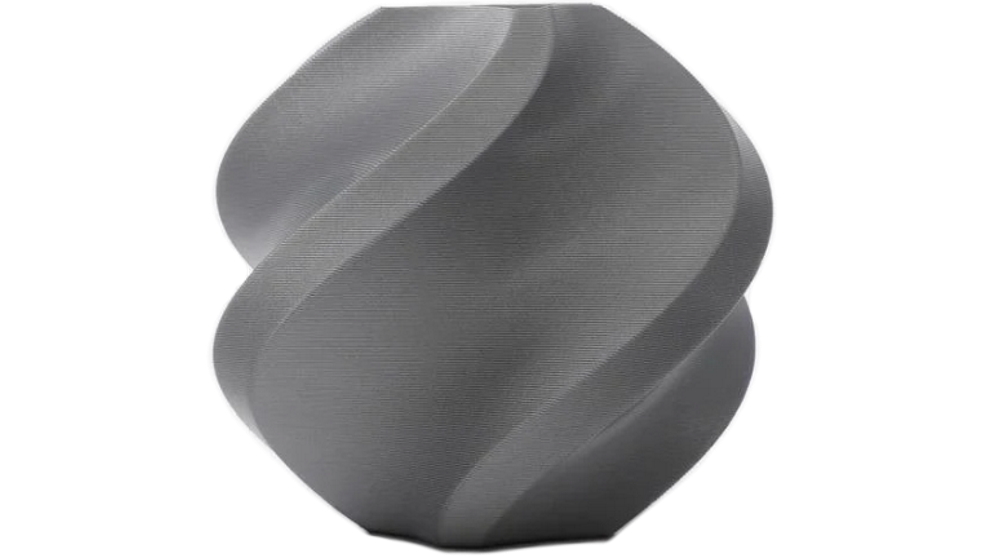 Bambu Lab PLA Basic Silver 1kg 3D Printer Filament Spool