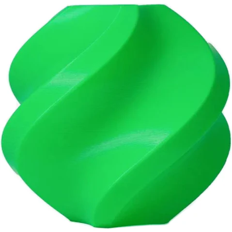 Bambu Lab PLA Basic Green 1kg 3D Printer Filament Spool