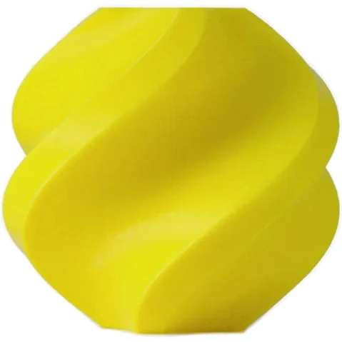Bambu Lab PLA Basic Yellow 1kg 3D Printer Filament Spool