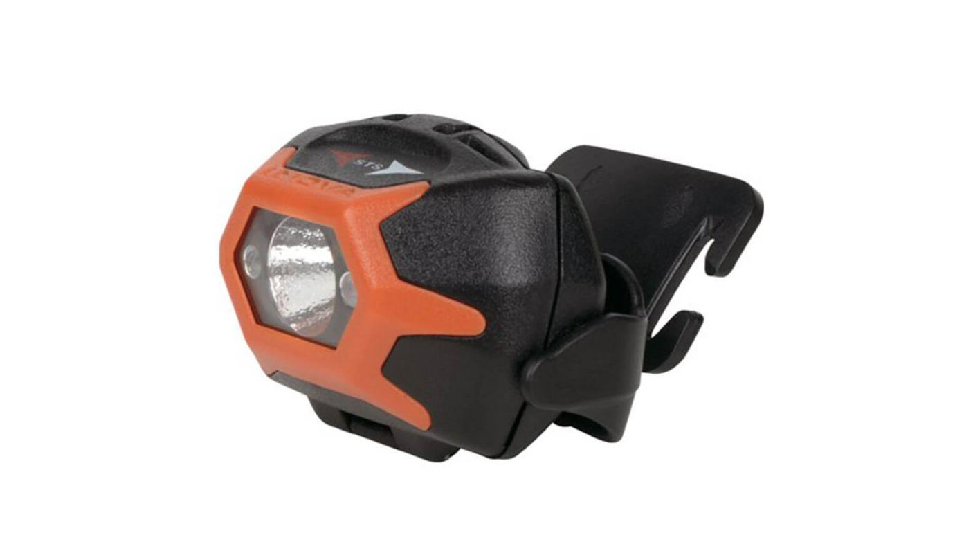 Latest Buys Swipe to Shine Helmet Light - Orange