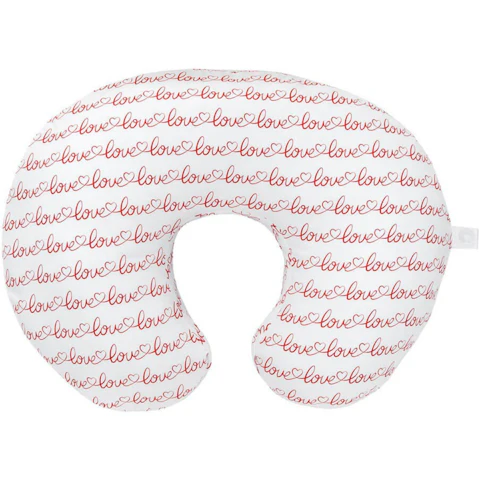 Chicco Nursing Bopping Pillow - Red Love Letters