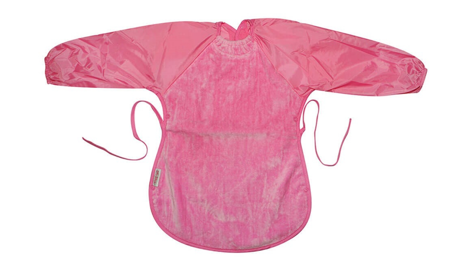 Cross Silly Billyz Messy Eater Towel Bib - Cerise