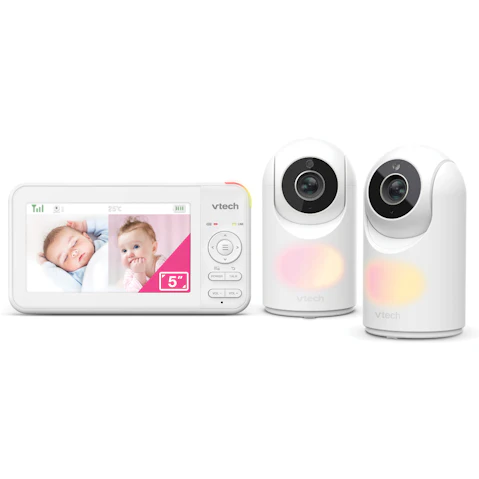 Vtech BM5650N 5inch 2-Camera Pan and Tilt Baby Monitor