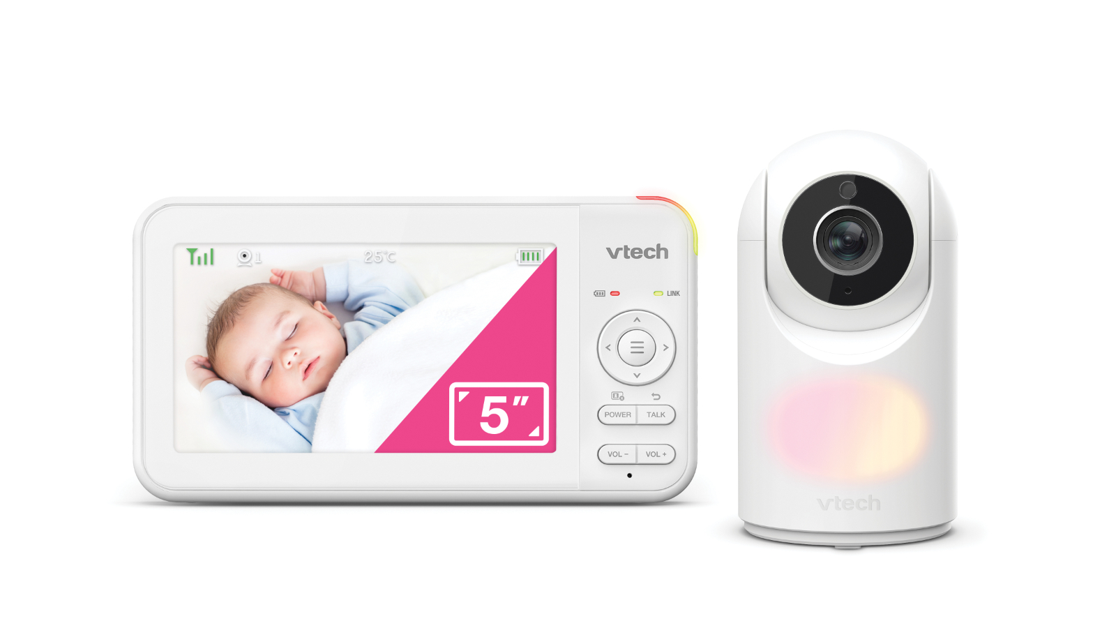 Vtech BM5650N 5inch Pan and Tilt Baby Monitor