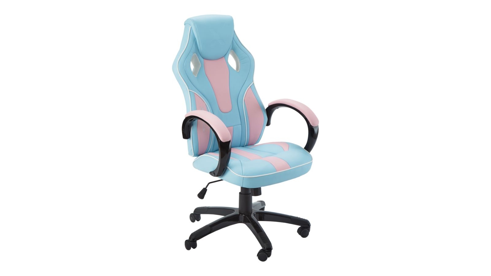 X Rocker Maverick Office Gaming Chair Bubblegum Harvey Norman