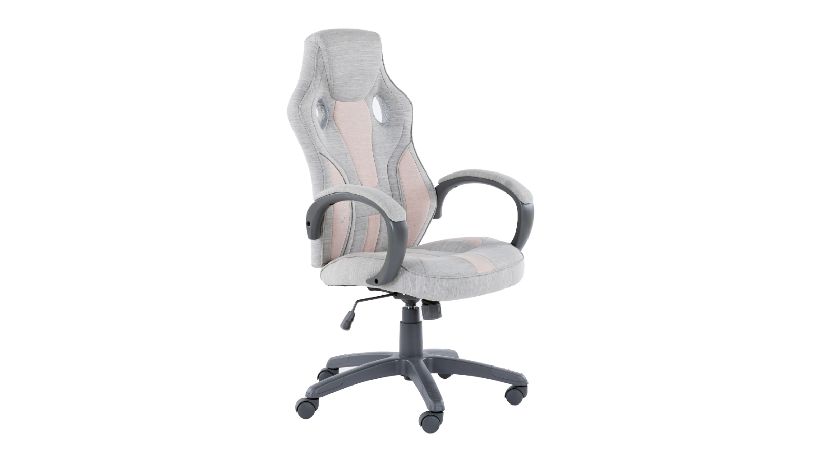 X Rocker Maverick  Fabric Office Gaming Chair - Powder Grey