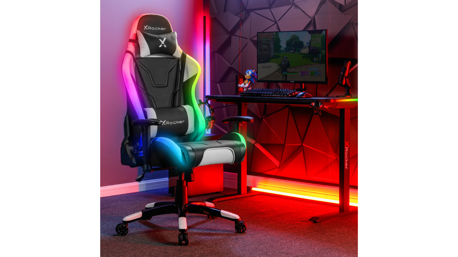 X Rocker Agility RGB Adult Gaming Chair Harvey Norman