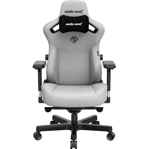 AndaSeat Kaiser 3 Series Premium Large Gaming Chair - Ash Grey Fabric