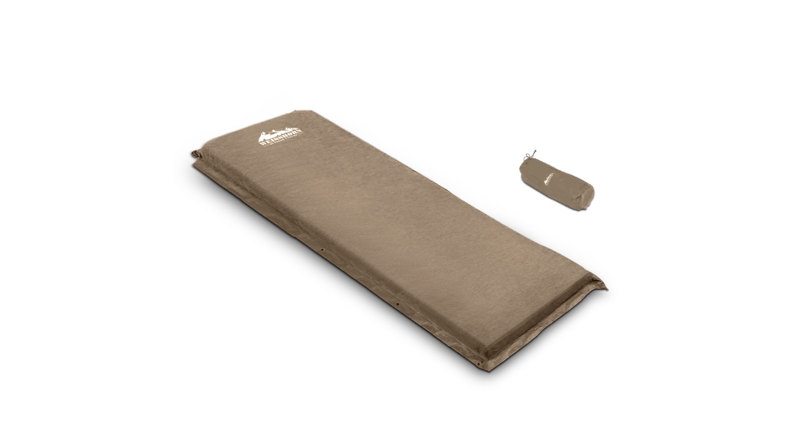 Weisshorn Single Self Inflating Mattress - Coffee