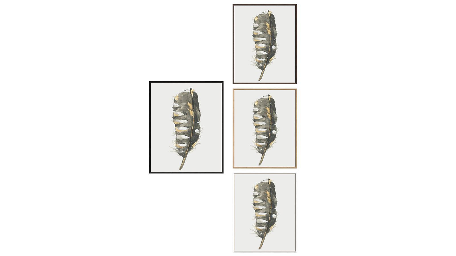 La Grolla Secret Gold III Gallery Wall Art